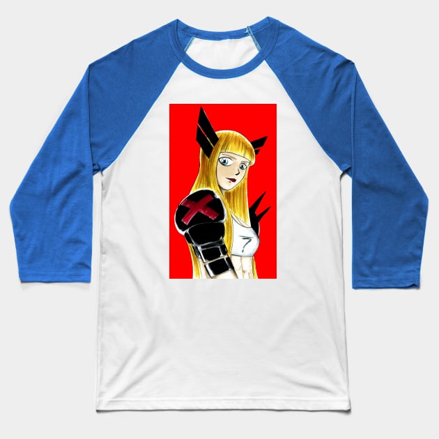 red magik, inferno's illyana rasputin Baseball T-Shirt by jorge_lebeau